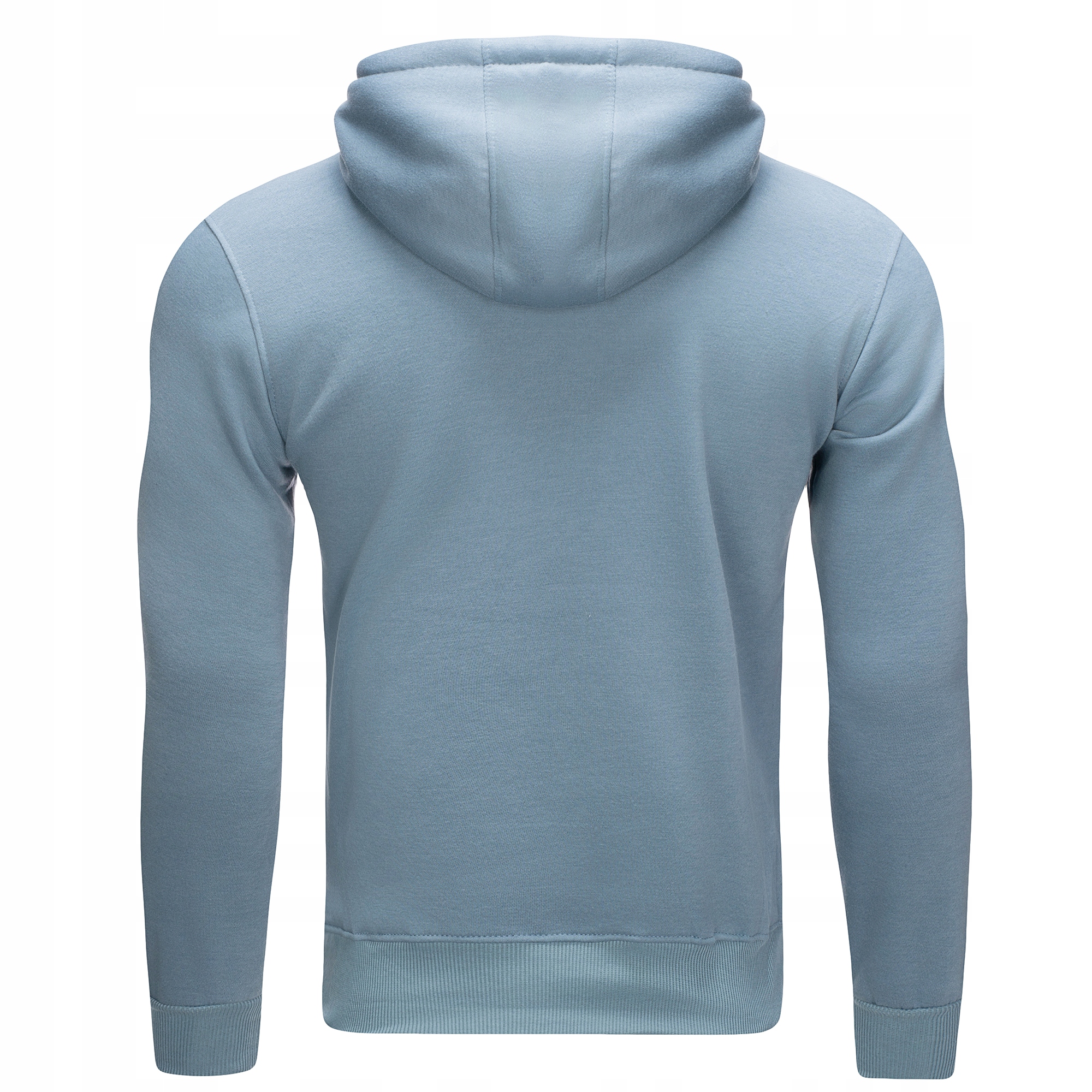 BL08 r. XL GŁADKA ROZPINANA BLUZA Z KAPTUREM Materiał dominujący bawełna