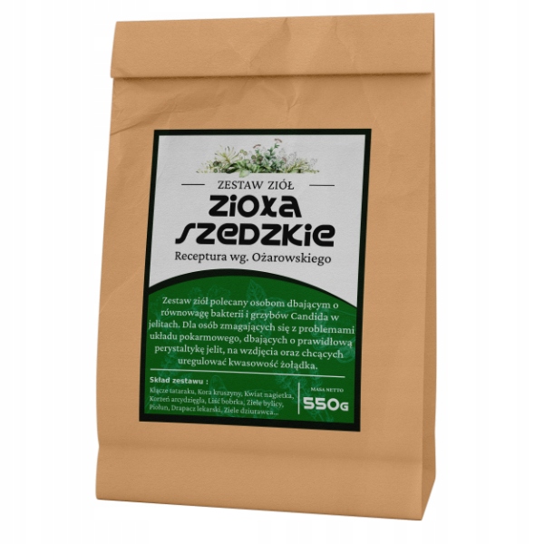 

Szwedzkie Zioła Ożarowskiego Grzyby Candida 550 g