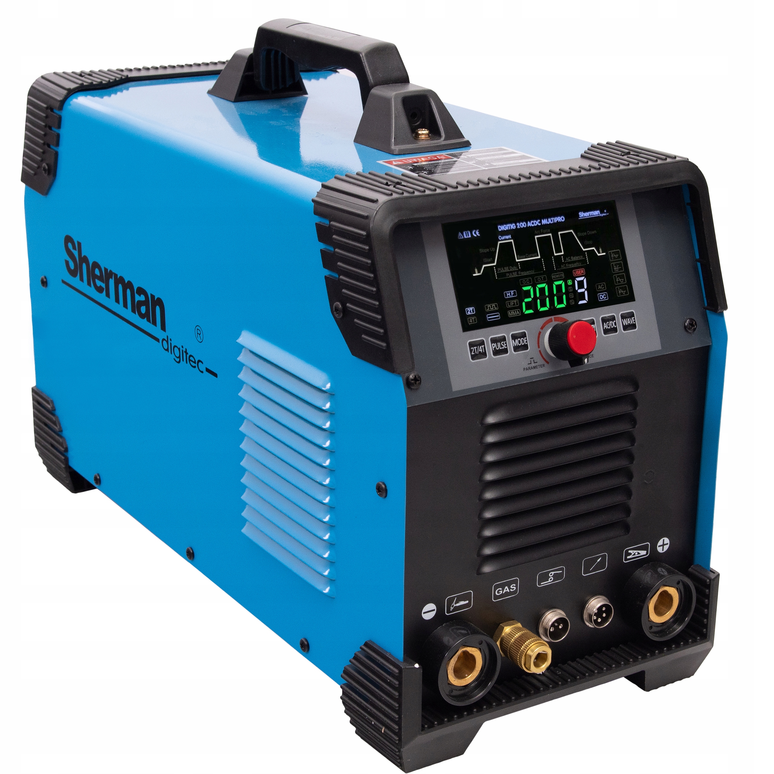SPAWARKA SHERMAN DIGI TIG 200 AC/DC MULTIPRO 200A Marka Sherman