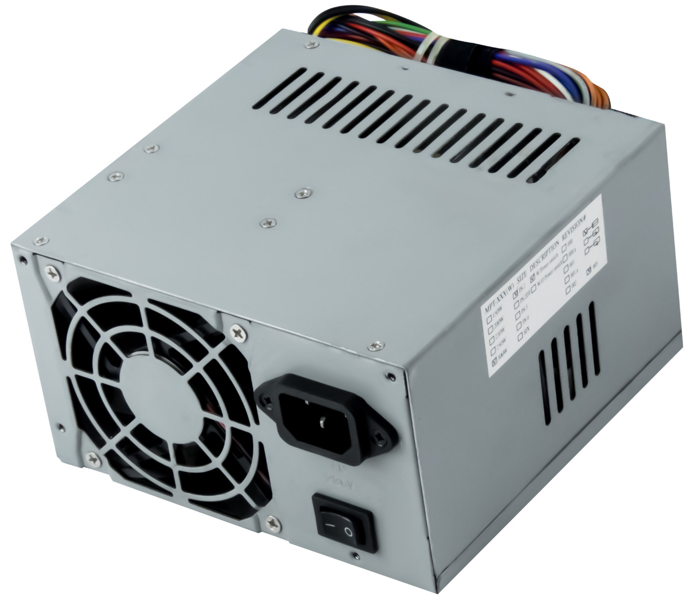 Macron Power MPT-301P 300W Atx 20-PIN Molex Aux Fdd Počítačový zdroj