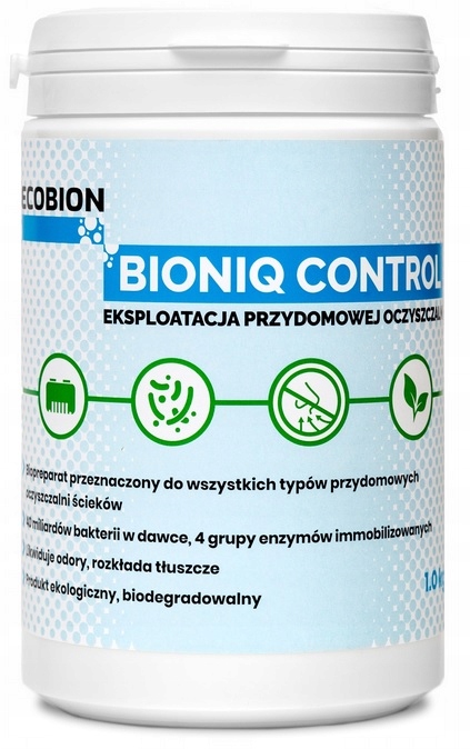 Ecobion BioniQ Control preparat do oczyszczalni ścieków 1kg