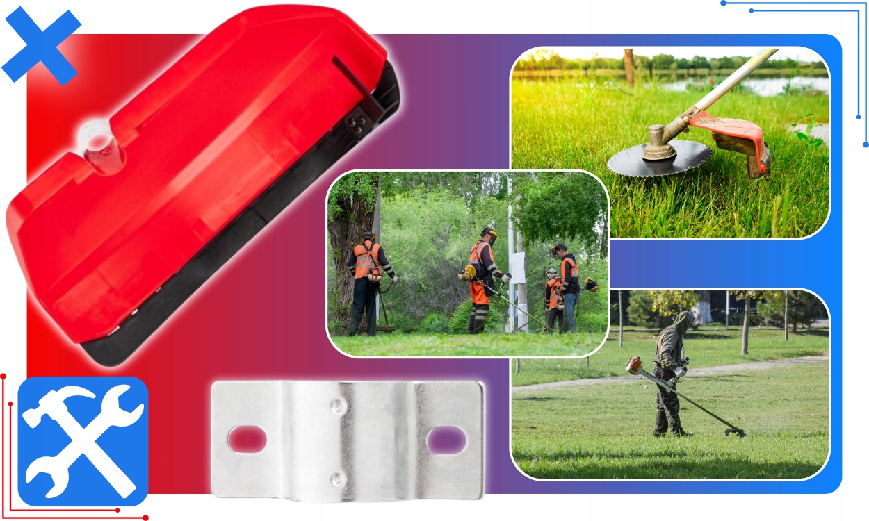 OSŁONA GŁOWICY DO KOSY SPALINOWEJ KOS SPALINOWYCH PODKASZARKI KOMPLETNA Typ osłona