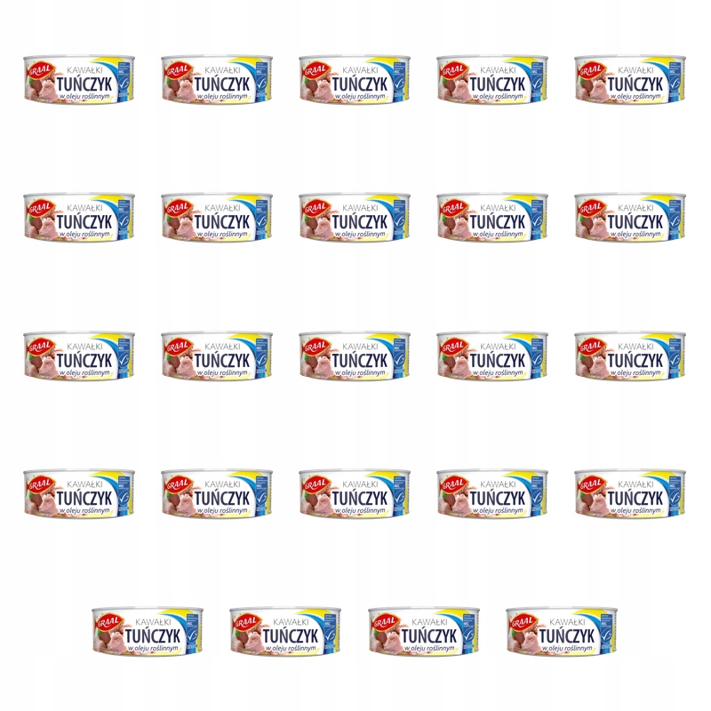 Graal Tuňák kousky v rostlinném oleji 170 g X24