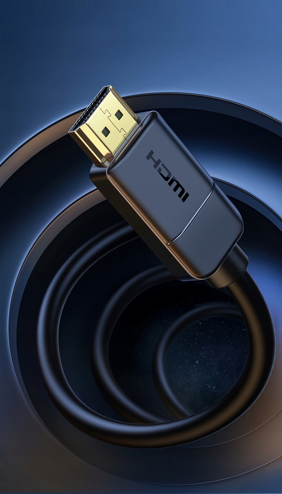 BASEUS KABEL PRZEWÓD WIDEO HDMI 2.0 FULL HD 4K 30HZ UHD 3D HDR 18 GBPS 8M EAN (GTIN) 6953156222557