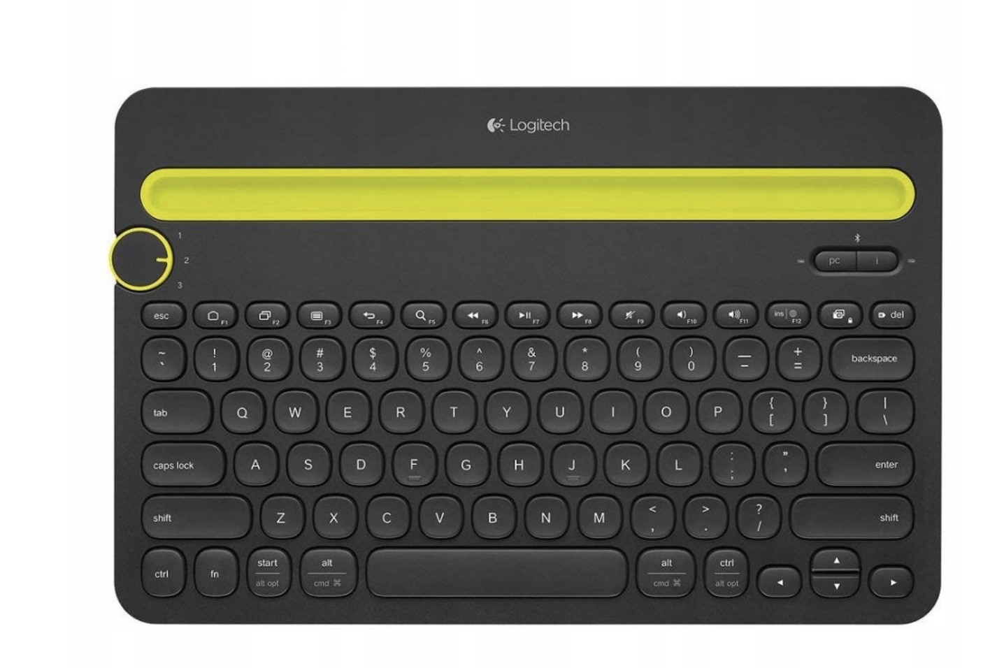 Klawiatura membranowa Logitech K480 Multi-device Us Int'l 920-006366