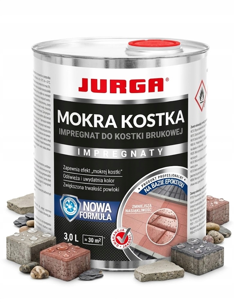 Impregnat do kostki Brukowej efekt mokrej kostki preparat impregnujący 3L