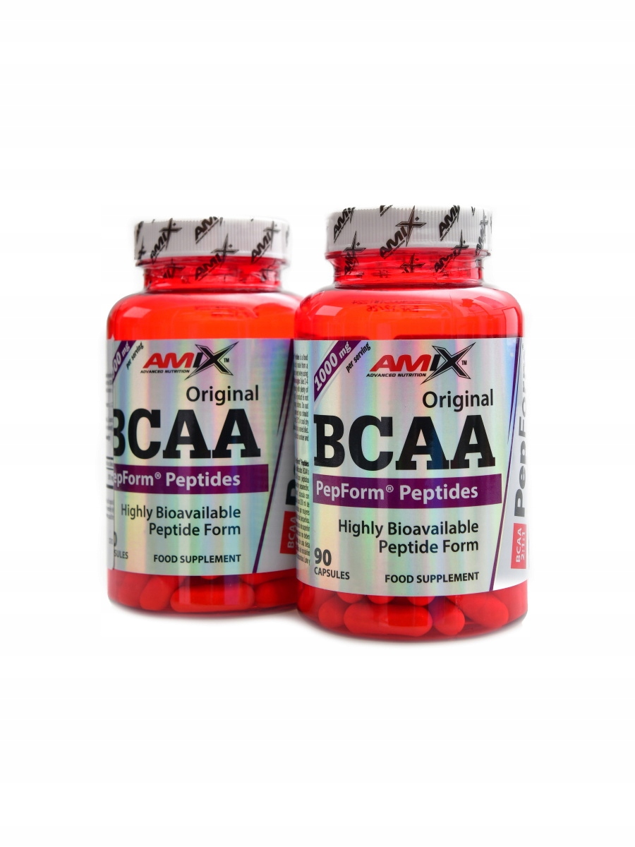 Amix Bcaa Pepform peptide 500 mg 2 x 90 kapslí Duopack
