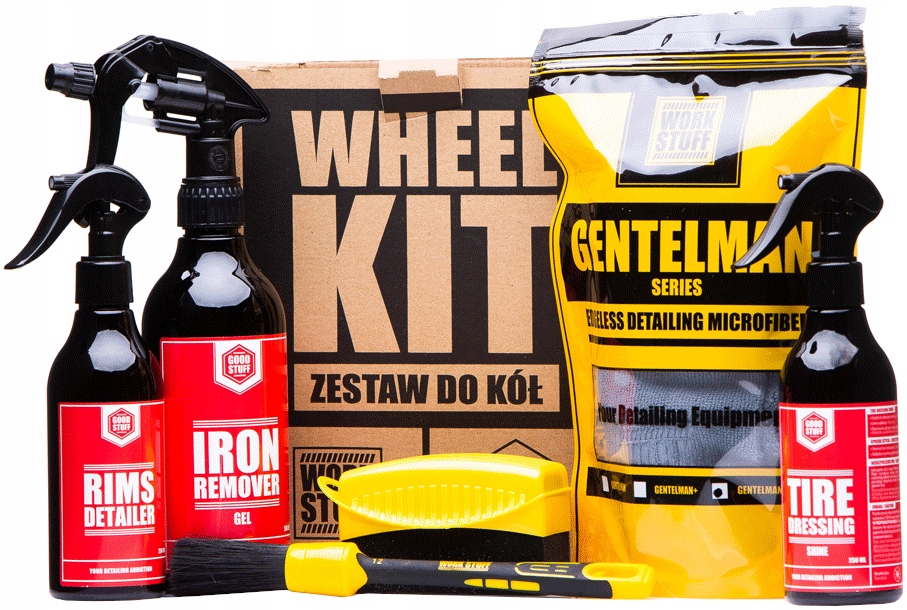 Good Stuff Wheel Kit - Do pielęgnacji kół i felg Pojemność opakowania 1000 ml