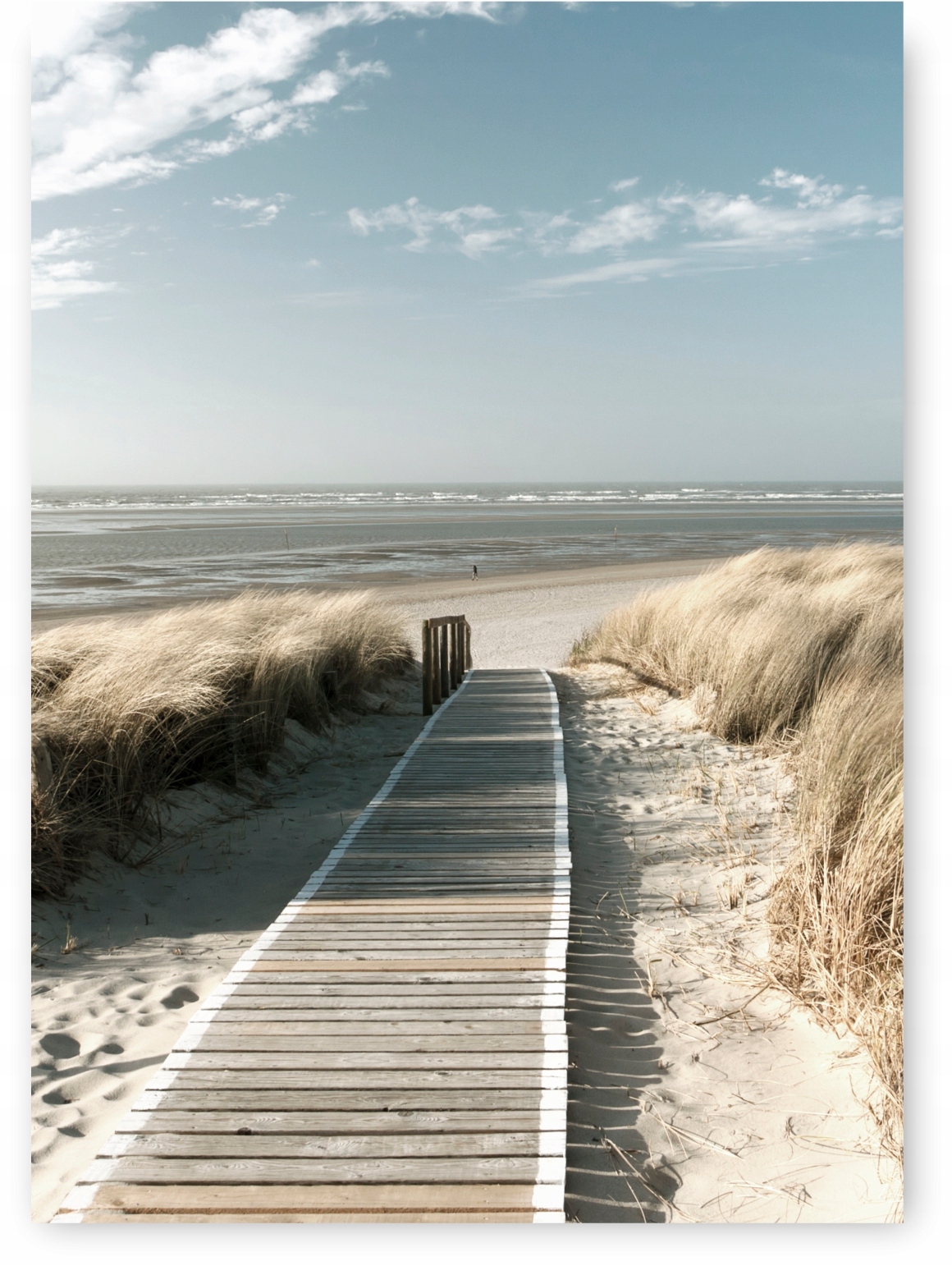 PLAŻA DROGA MORZE plakat A2 59,4x42cm #107