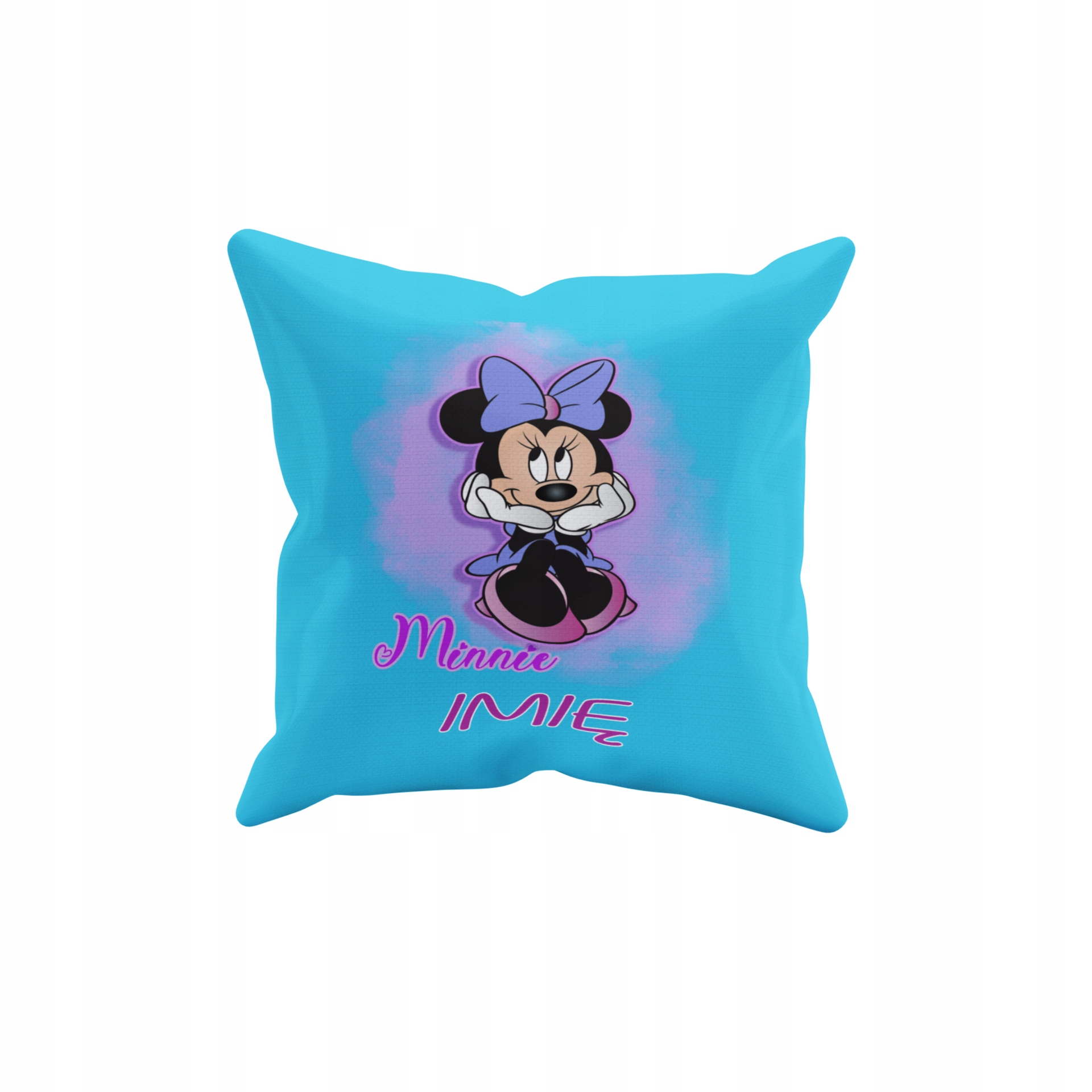 POSZEWKA NA PODUSZKĘ JAŚKA DO PRZEDSZKOLA MYSZKA MINNIE + IMIĘ GRATIS Waga produktu z opakowaniem jednostkowym 0.5 kg