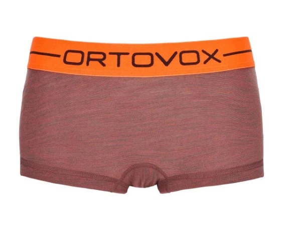 Bokserki Damskie Ortovox 185 Rock'n'wool Hot Pants M blush blend