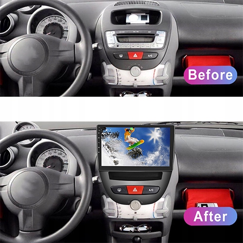 RADIO GPS ANDROID TOYOTA AYGO 2005-2014 SIM 6/128G Model Tachographs