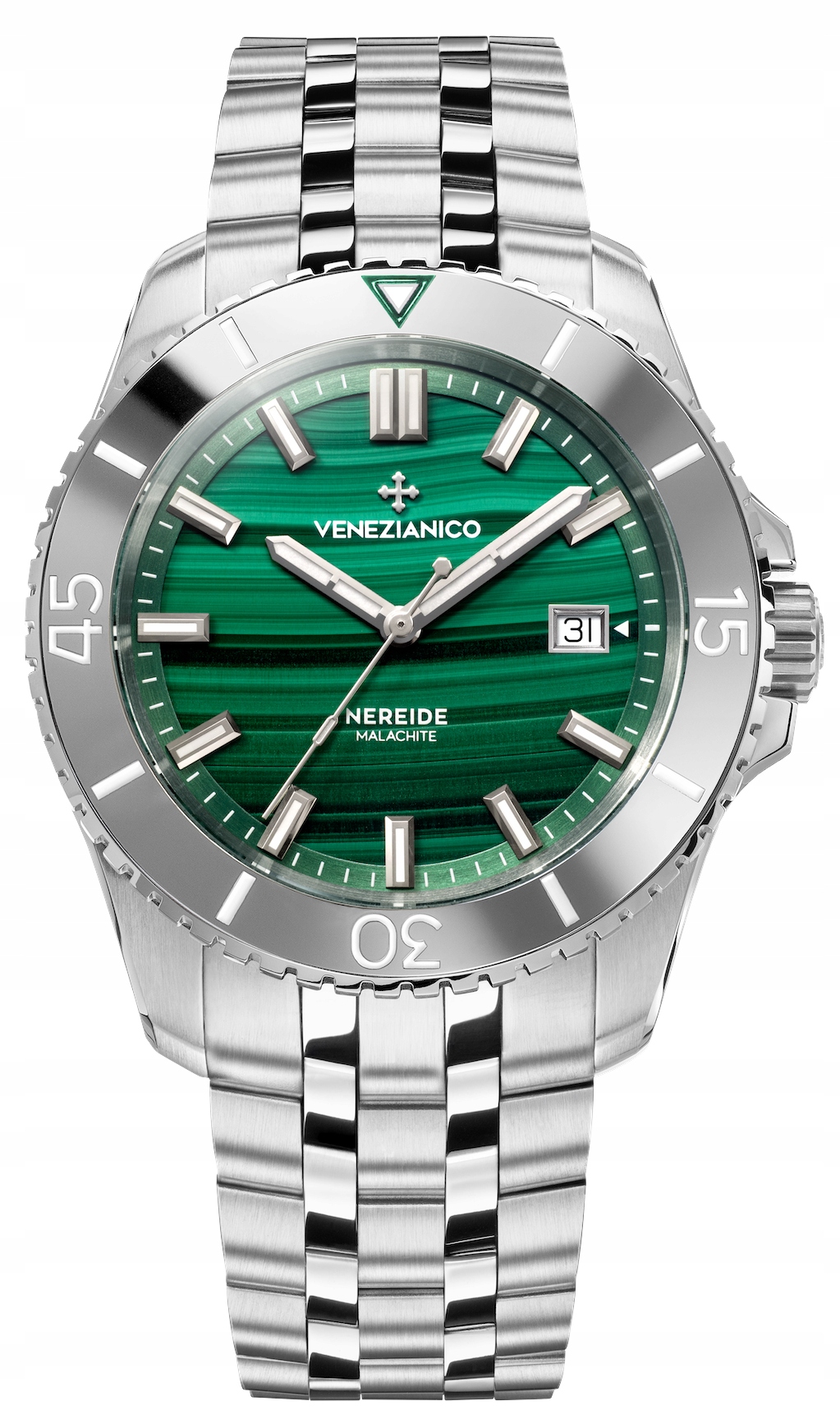 Nové Originální Pánské Hodinky Venezianico 4521544S Nereide Malachite 42