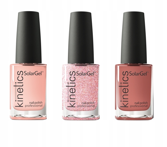 Kinetics Lakier Solar 15ml Zestaw 2+1 Mix Kolorów