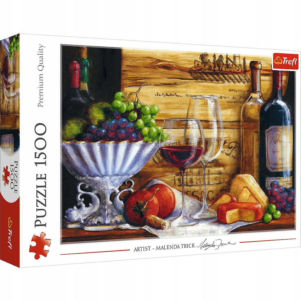 

Puzzle 1500 elementów 'w winnicy' trefl 26174
