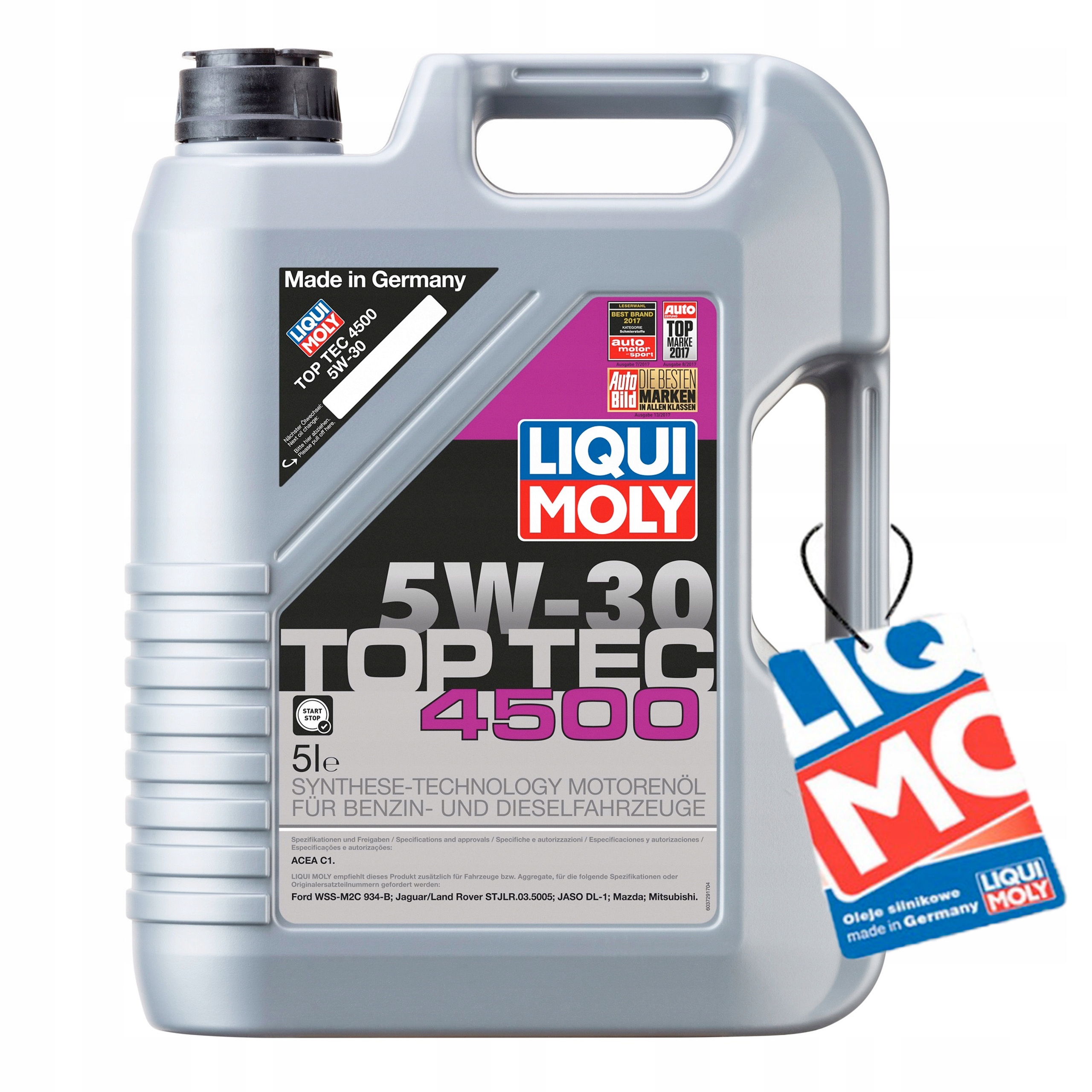 Liqui Moly LM 2318 TopTec 4500 5W30 5L prívesok