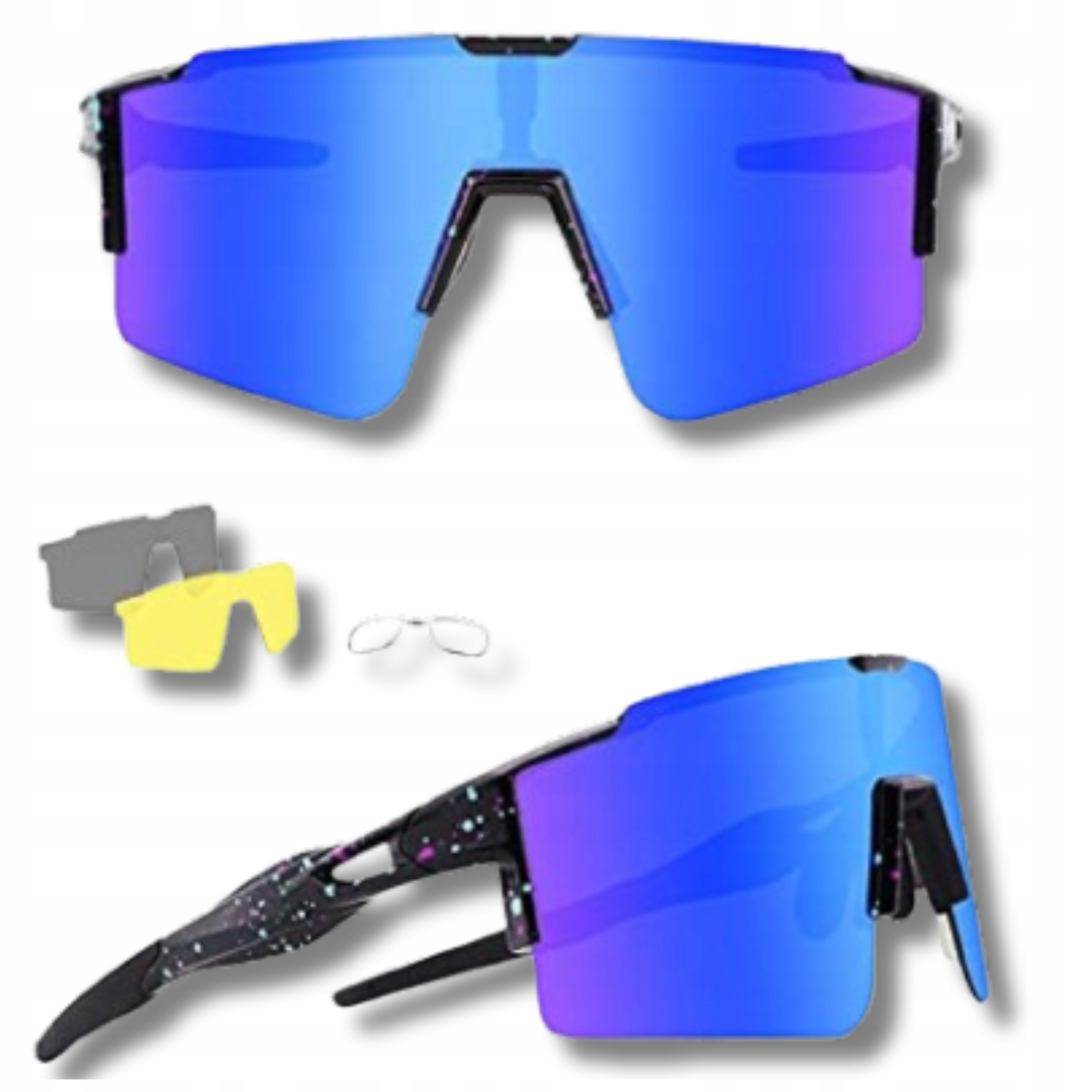 Sportovní Uv polarizační brýle na kolo protisluneční Anti-Uv400