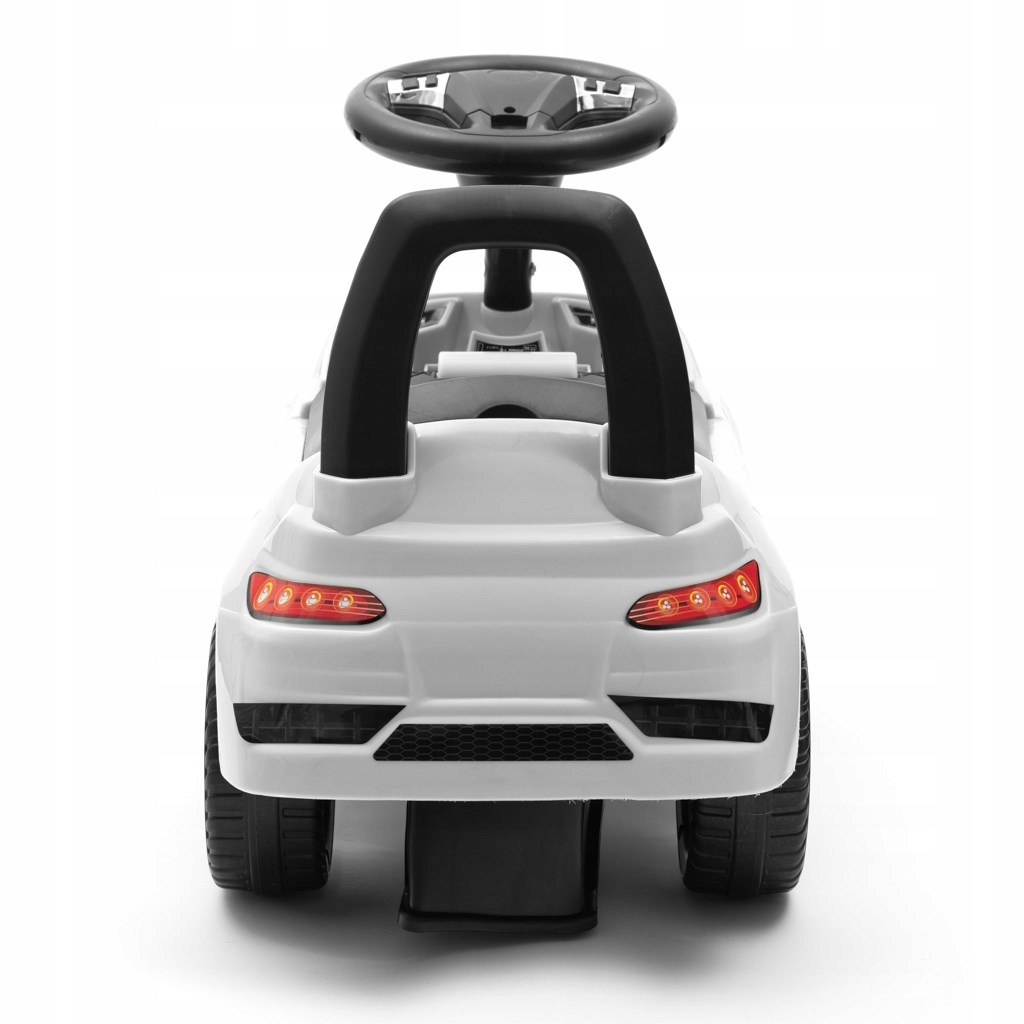 Jeździk dziecięcy z dźwiękiem Racer biały Baby mix