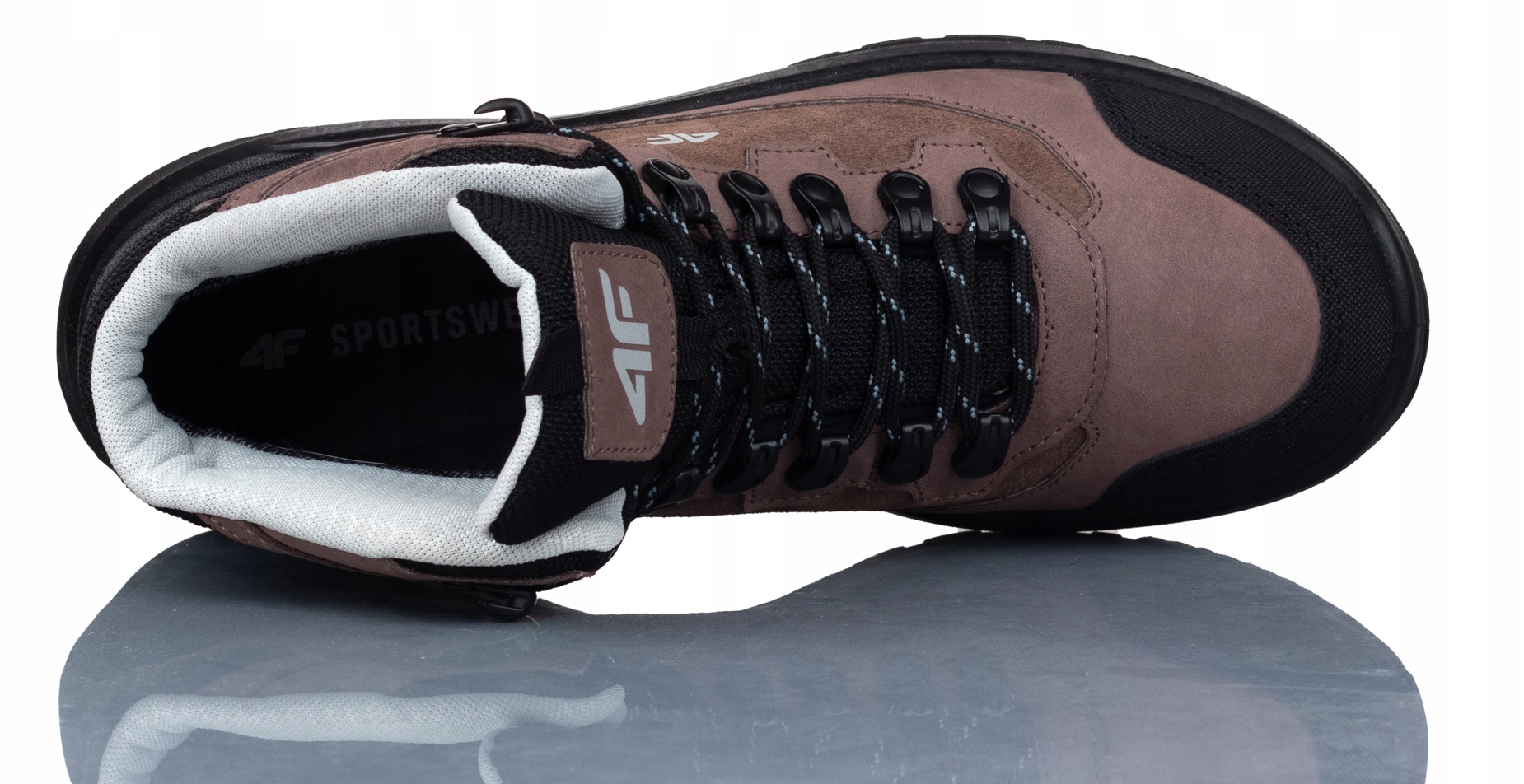 BUTY DAMSKIE 4F TREKKINGOWE BRĄZOWE OBDH268 51S R-40 Rozmiar 40