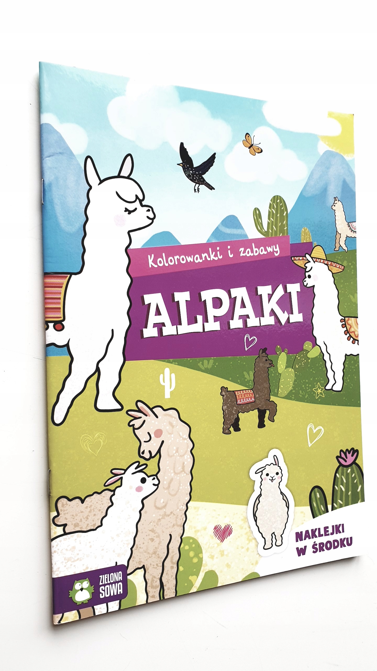Kolorowanki i zabawy. Alpaki Julia Nikodem