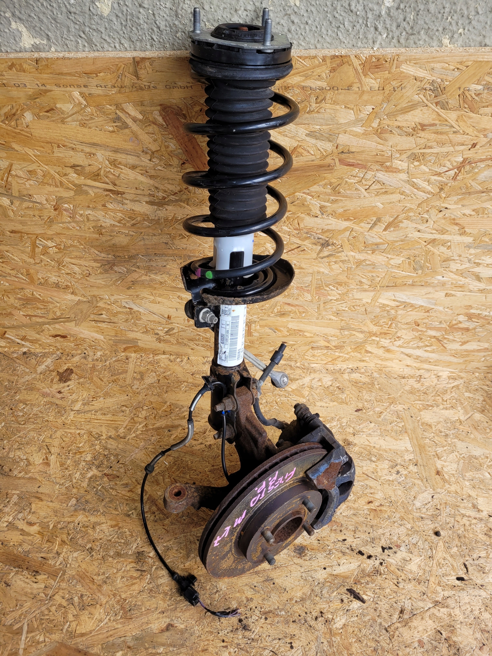 swing McPherson right FORD FIESTA MK7 MK-7