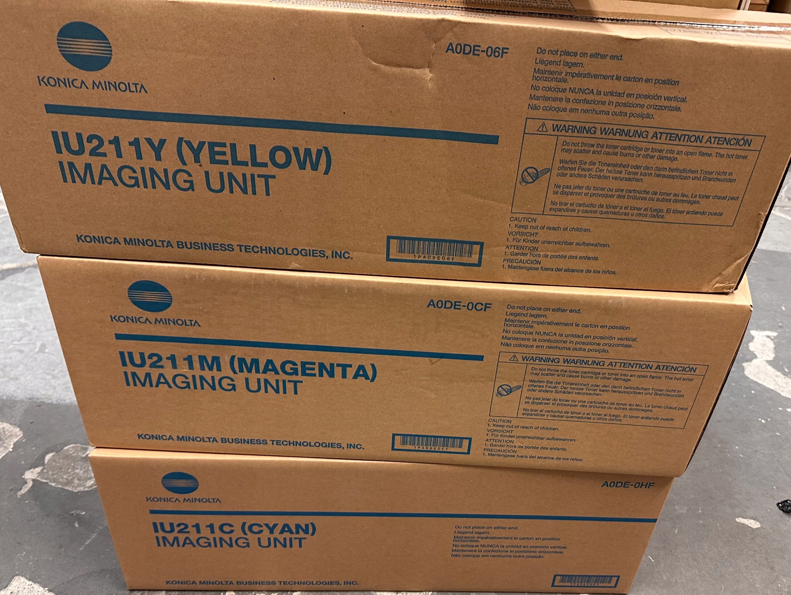 Buben Konica Minolta IU-211 Magenta Originální A0DE0CF C203 C253