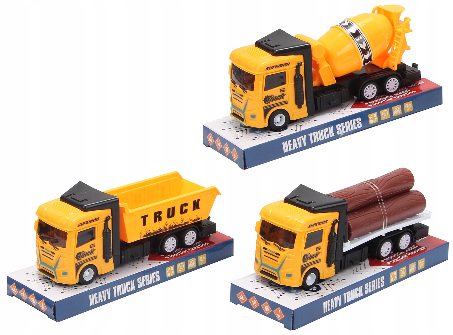 CIĘŻATÓWKA TIR Z WANNĄ WYWROTKA ZABAWKA DLA DZIECI Kod producenta HW21046705