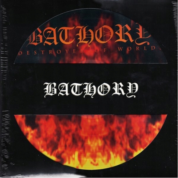 {{{ Bathory Destroyer Of Worlds (1 Lp) Picture Disc