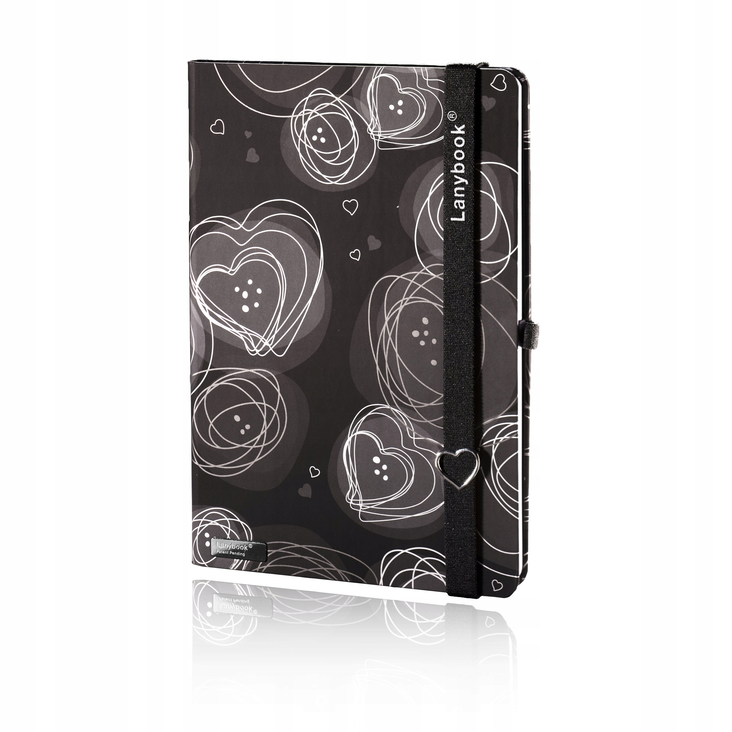 WALENTYNKOWY PREZENT-NOTES A5/GŁADKI Z SERDUSZKIEM