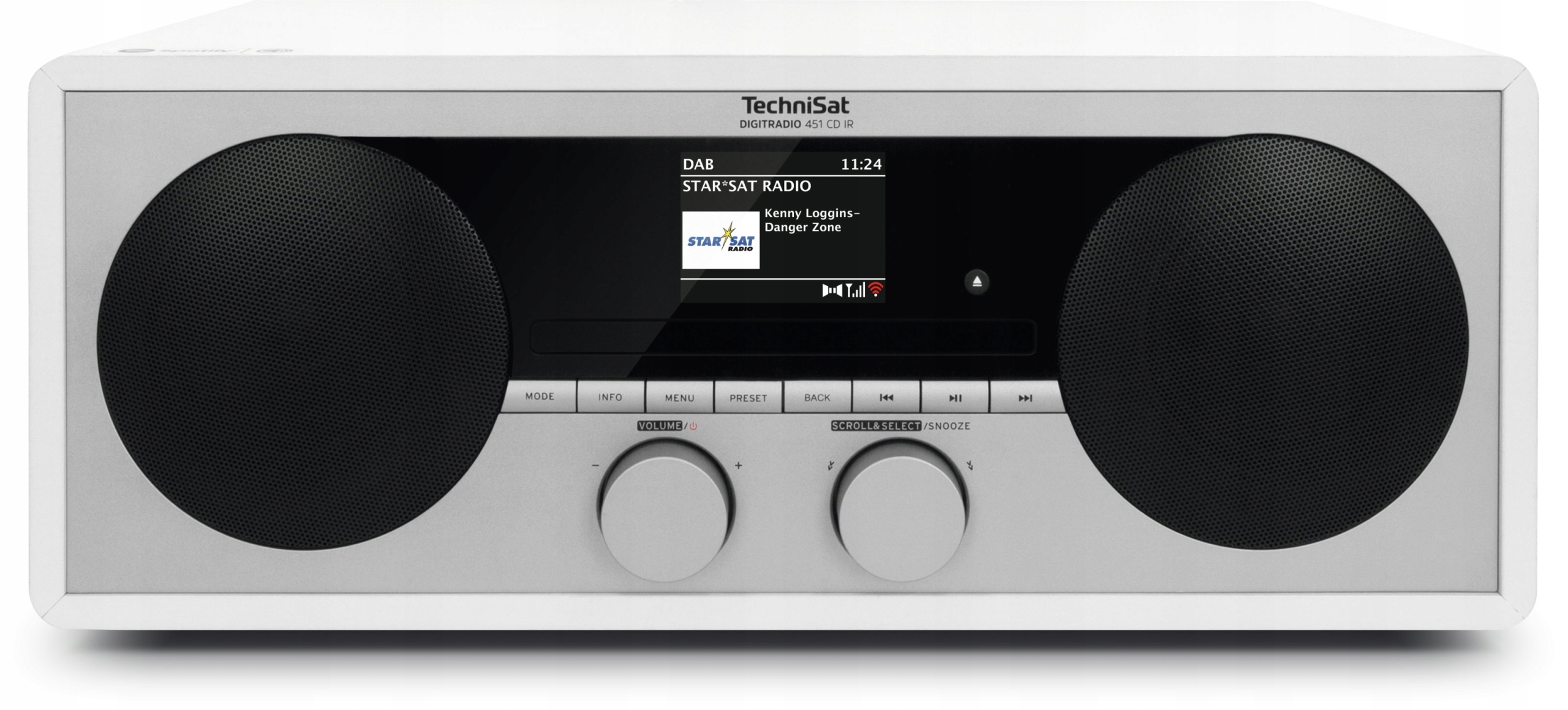 DAB+ интернет-радио TechniSat 451 CD IR Wood Communication Bluetooth Wi-Fi
