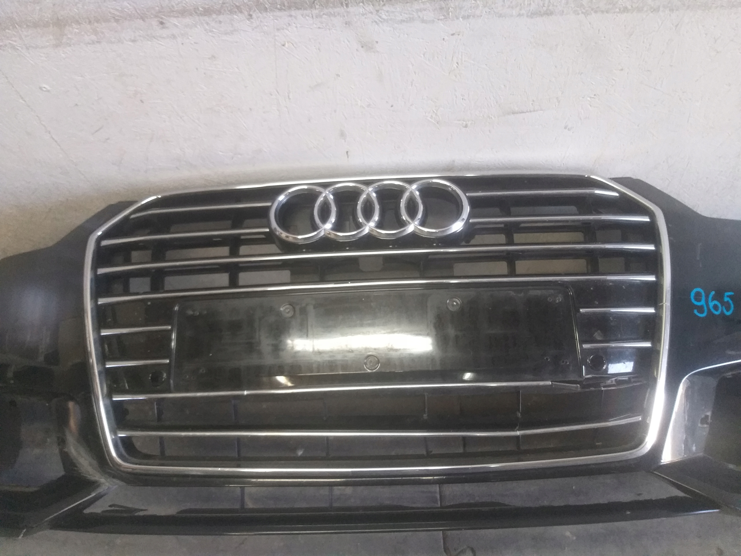 bumper front AUDI A6 C7 4G0 LIFT 14- S-LINE