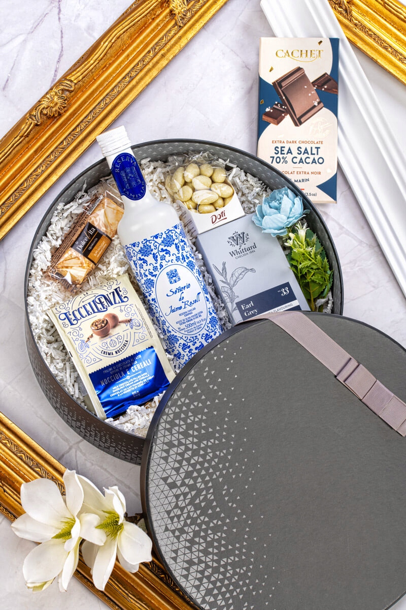 Levně Dárkový koš s olivovým olejem M21