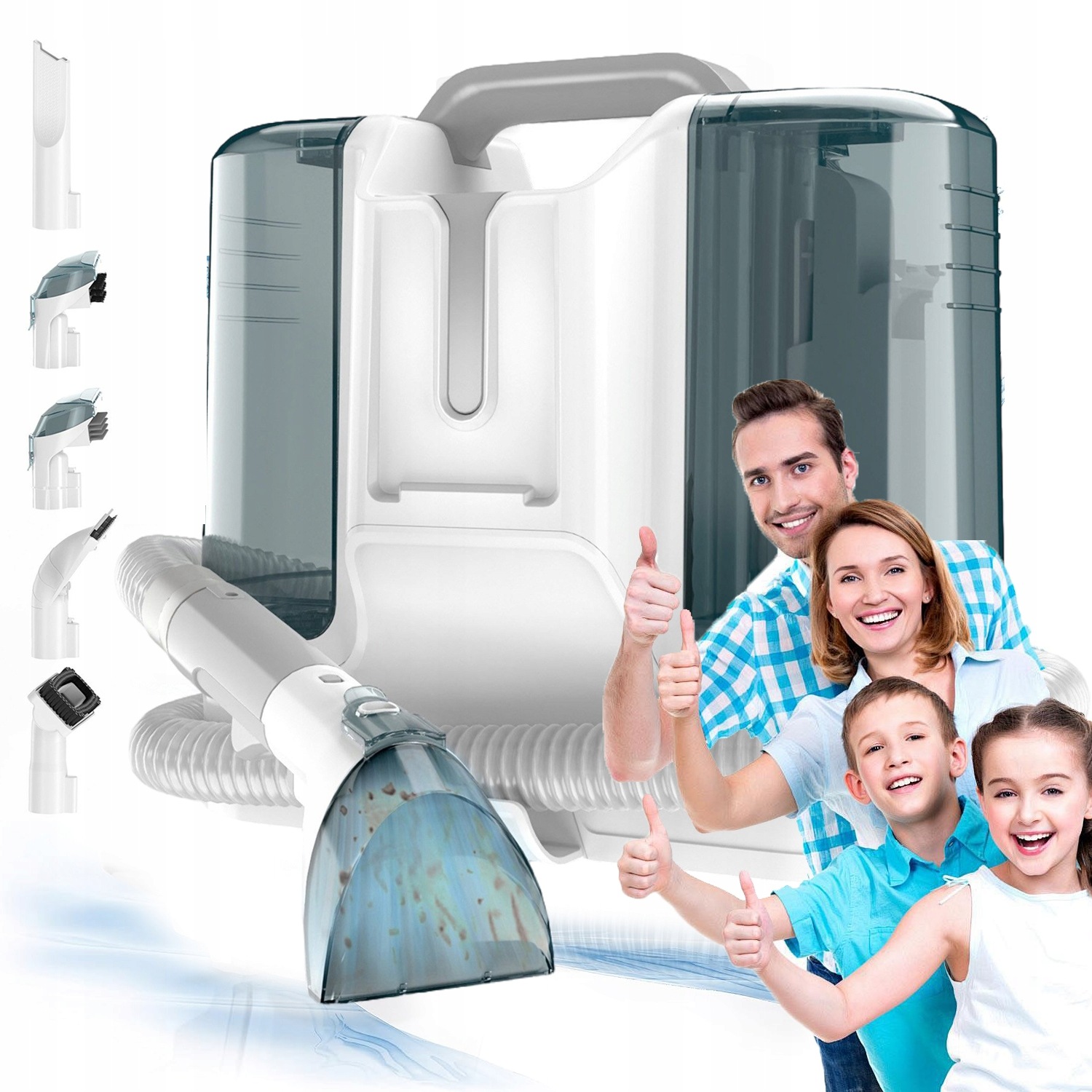 Stroj Na Čištění Tkanin, Lehký, Přenosný, Snadné Přemisťování 450 W