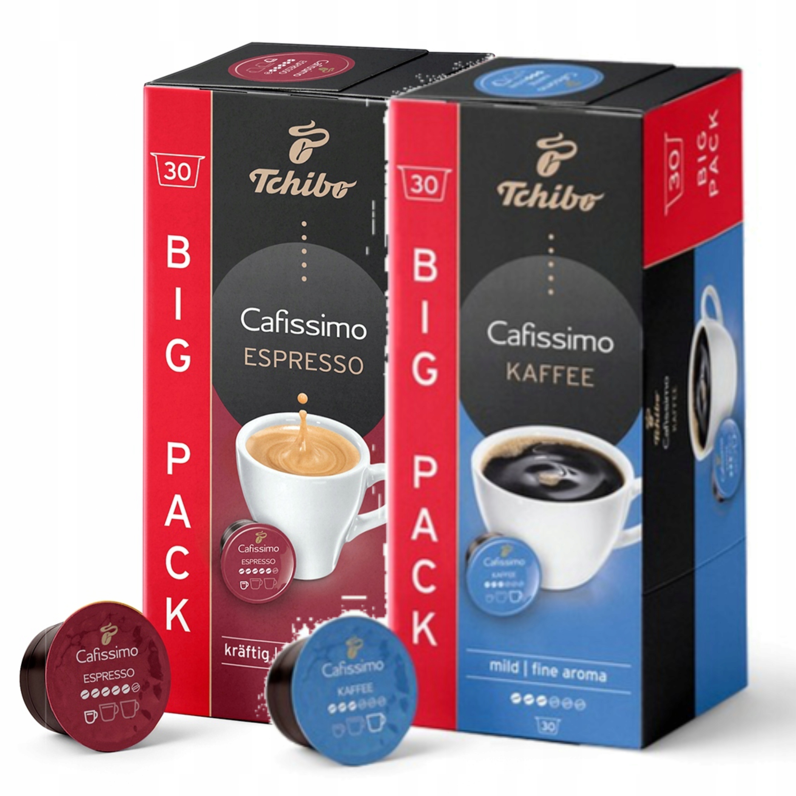 Tchibo Cafissimo Fine Aroma Káva 30 kapslí Espresso Intense Aroma 30 kapslí