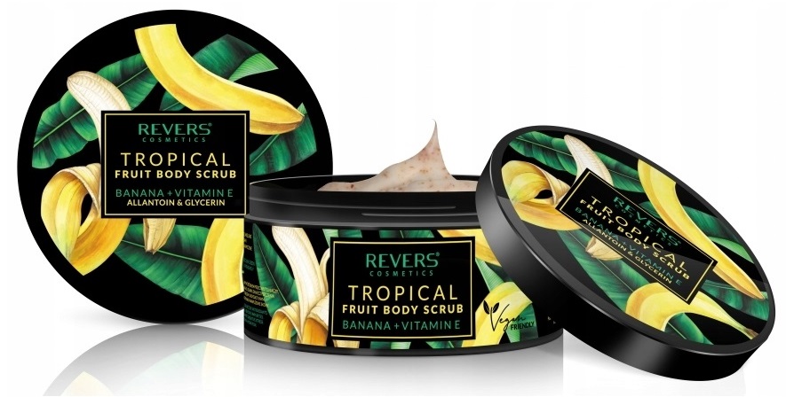 

Gruboziarnisty peeling do ciała banan wit E 200g