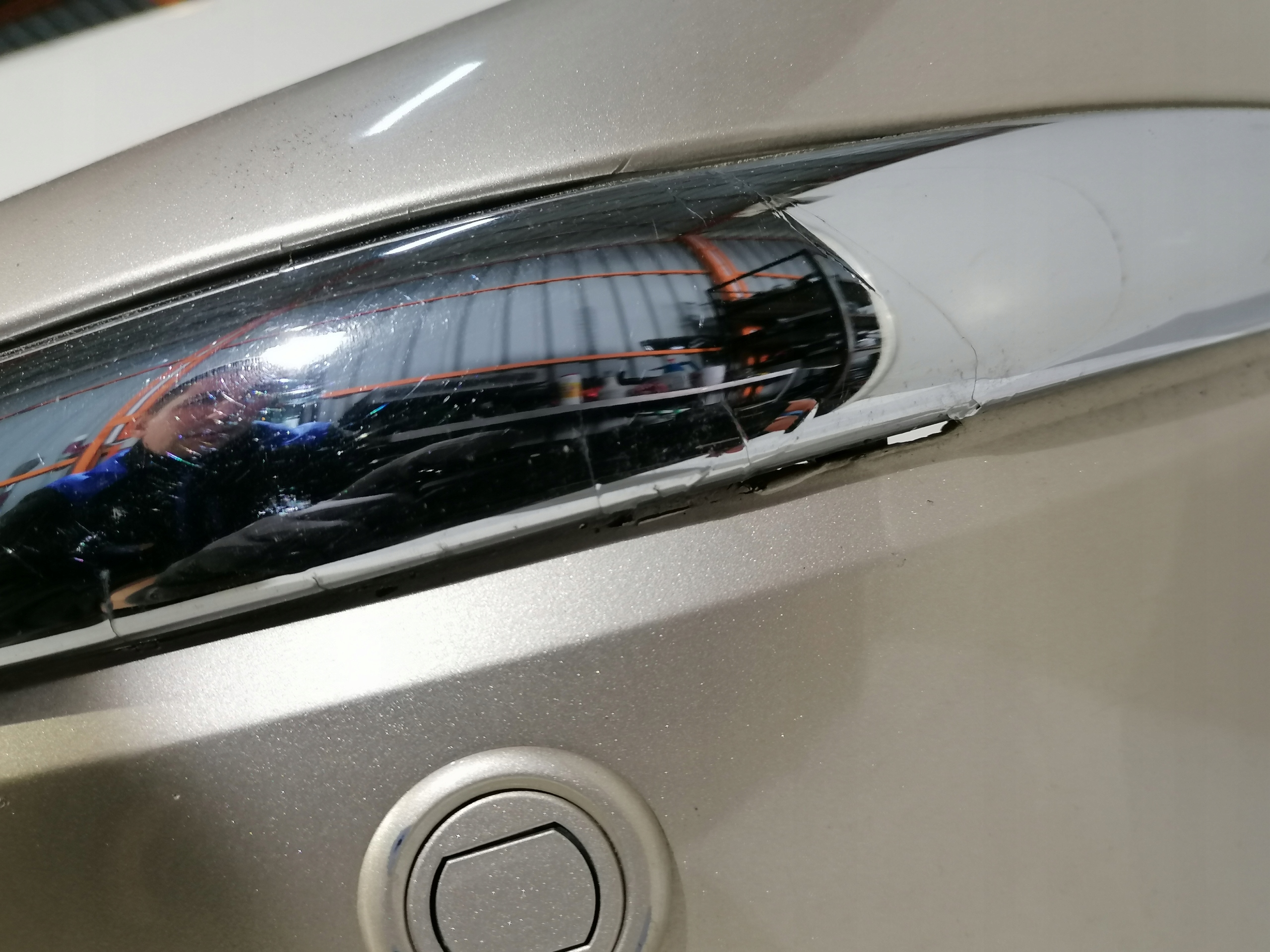 Jaguar S-type sedan bumper rear part rear SEC