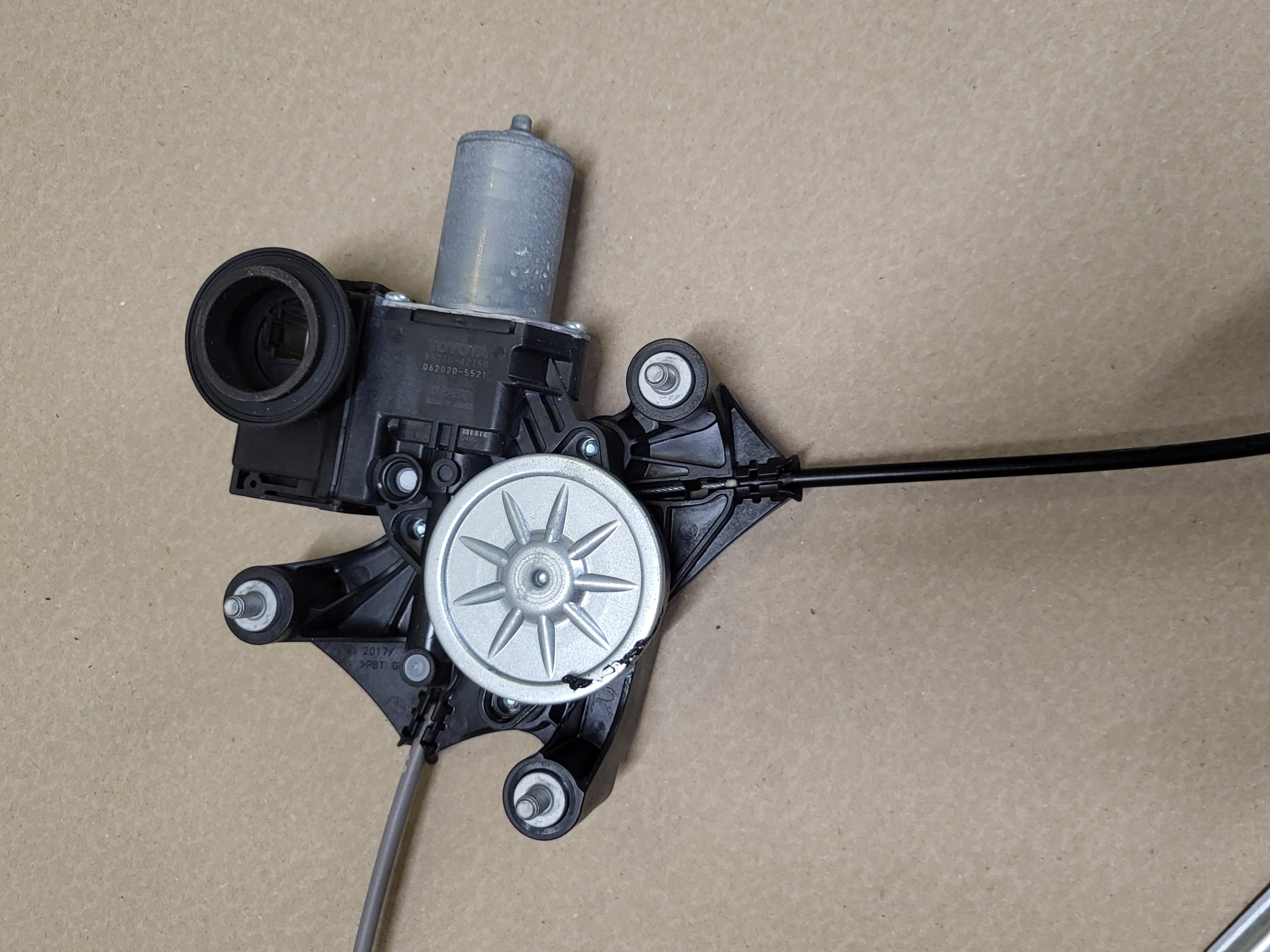 window regulator mini motor mechanism electrical TOYOTA RAV4 V OE EU