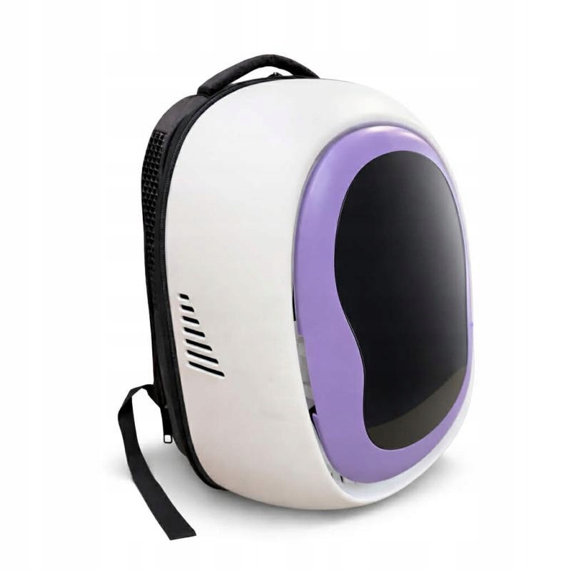 Levně Batoh Kapslový Pro Kočky a malého psa 7 kg Bílo fialový