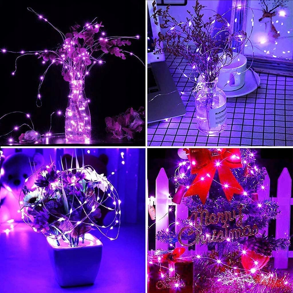 AUSSEN LED LAMPKI 50M 500 LED WODOODPORNE DO WNĘTRZ I NA ZEWNĄTRZ — miniatura 3