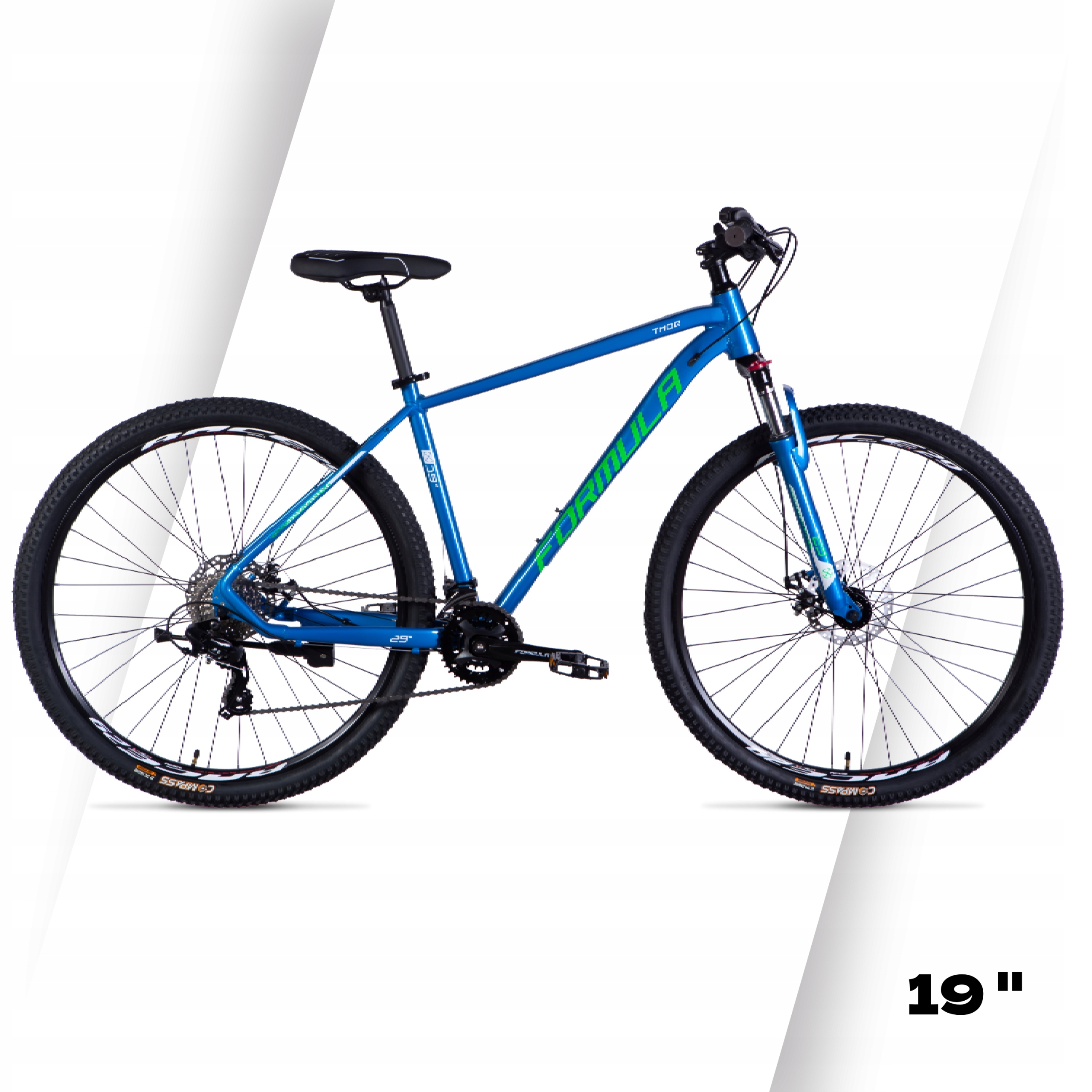 Rower górski DD kaseta Shimano 29" rama aluminium 19" 170-180 cm 2xTARCZE