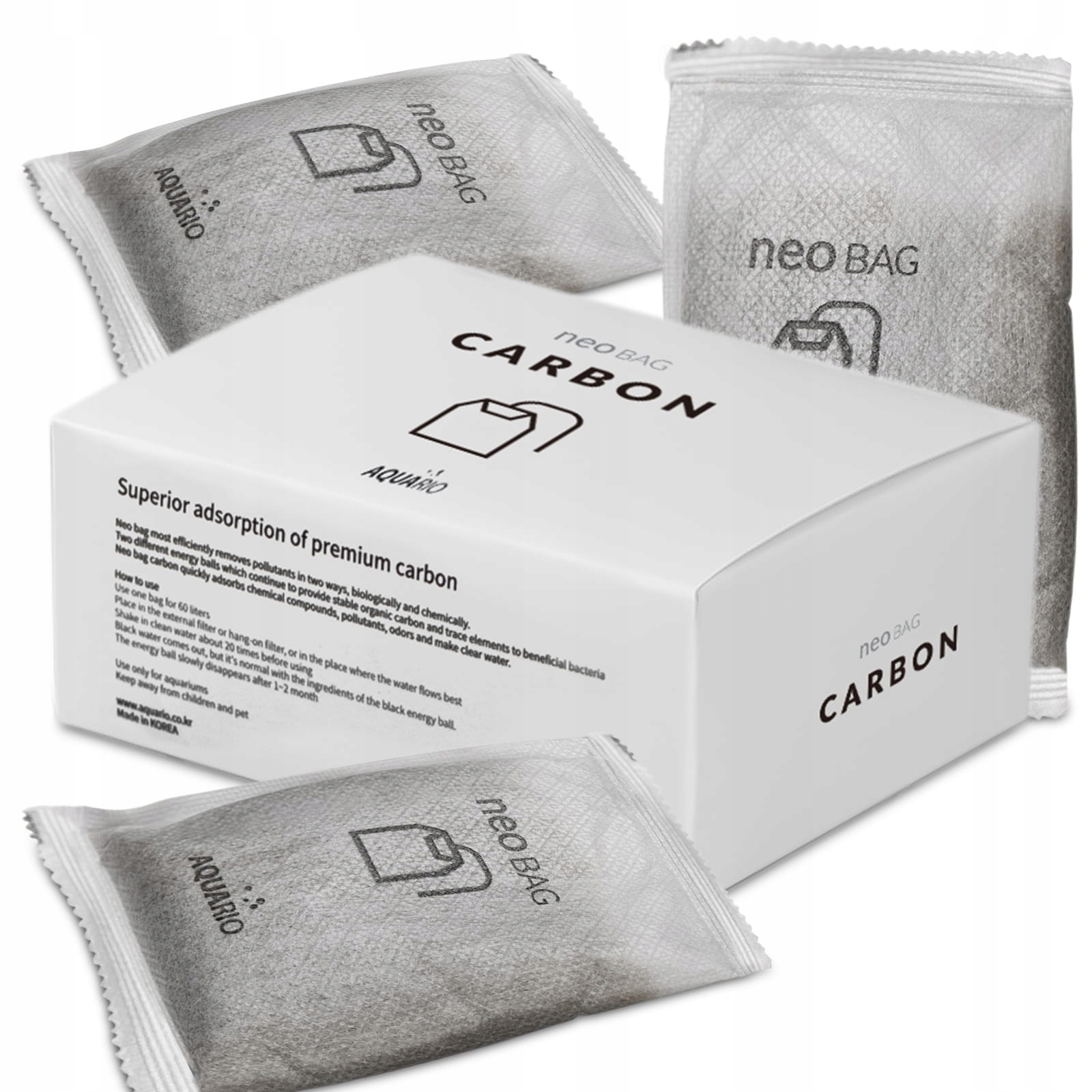 

Neo Bag Carbon 8 Wkładów Węgiel Aktywny Organiczny
