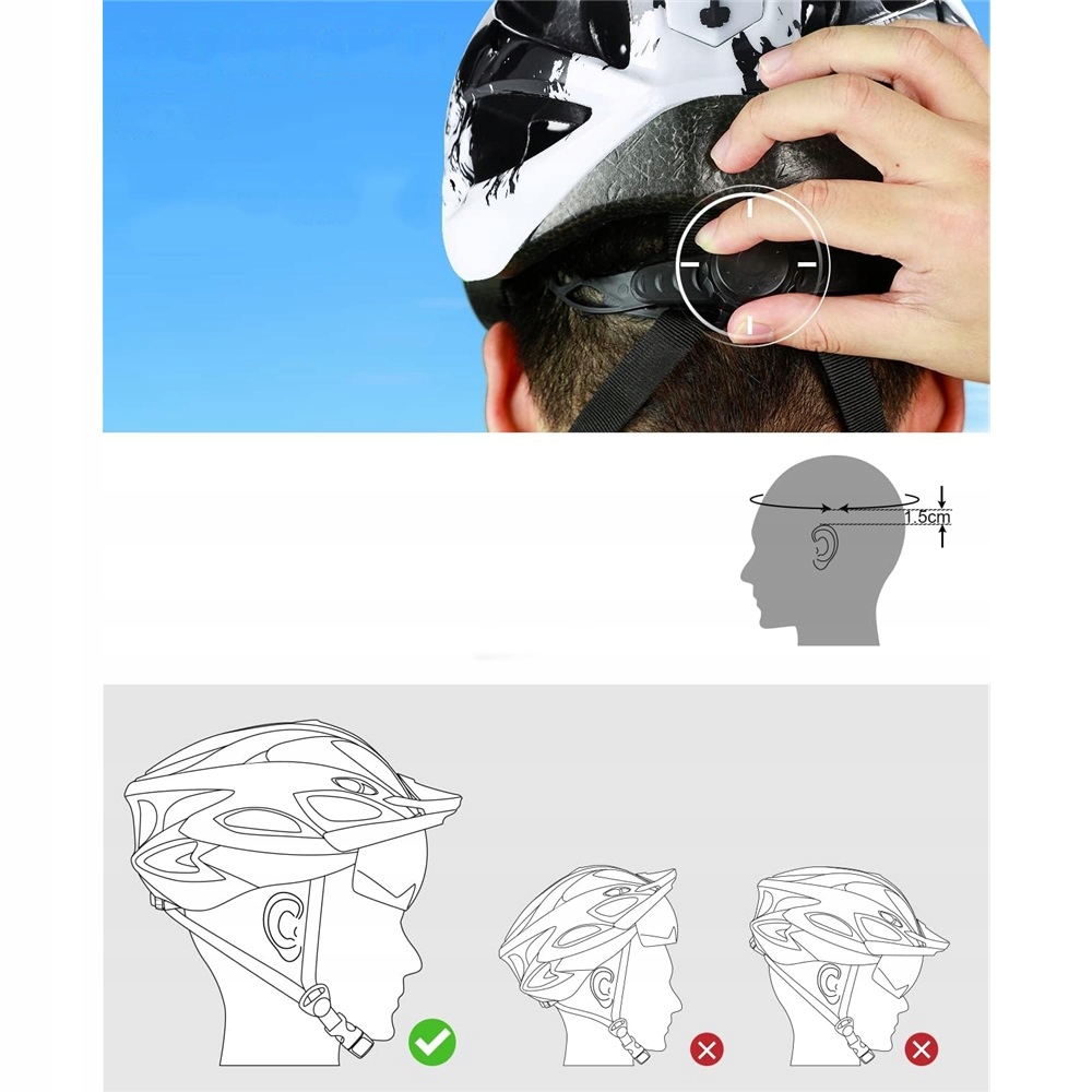 ВЕЛОСИПЕДНИЙ ШОЛОМ МТБ З МАГНІТНИМИ СКЛАМИ ТА USB-СВІТЛОМ 57-62 СМ
