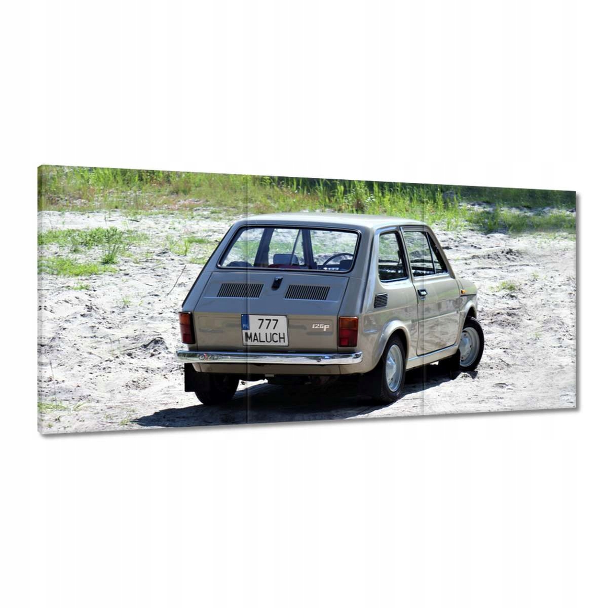 Obrazy 210x100 Maluch Fiat 126p Maluszek