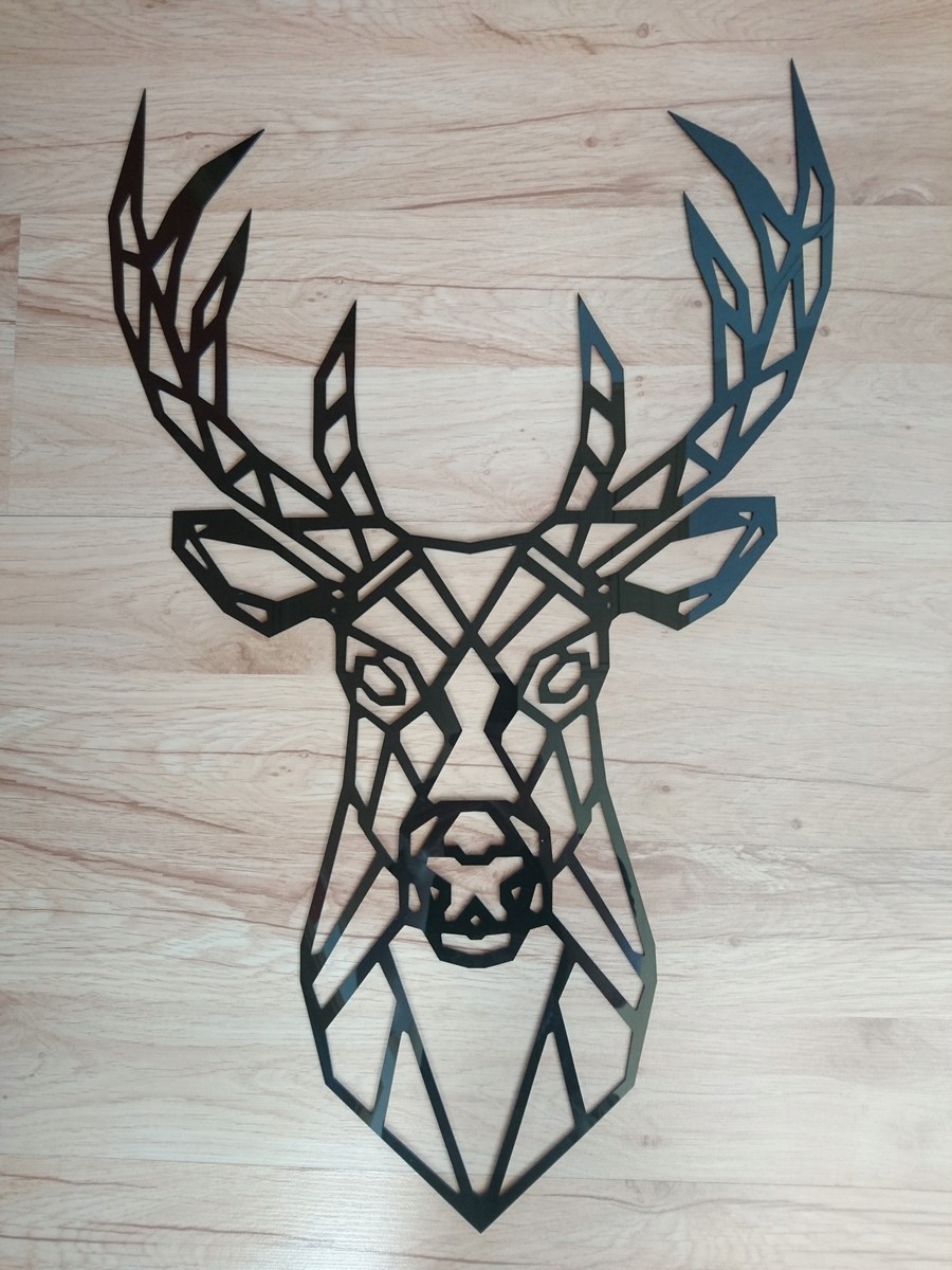 Dekoracja ścienna A48 JELEŃ 55x36 cm obraz Materiał wykonania inny