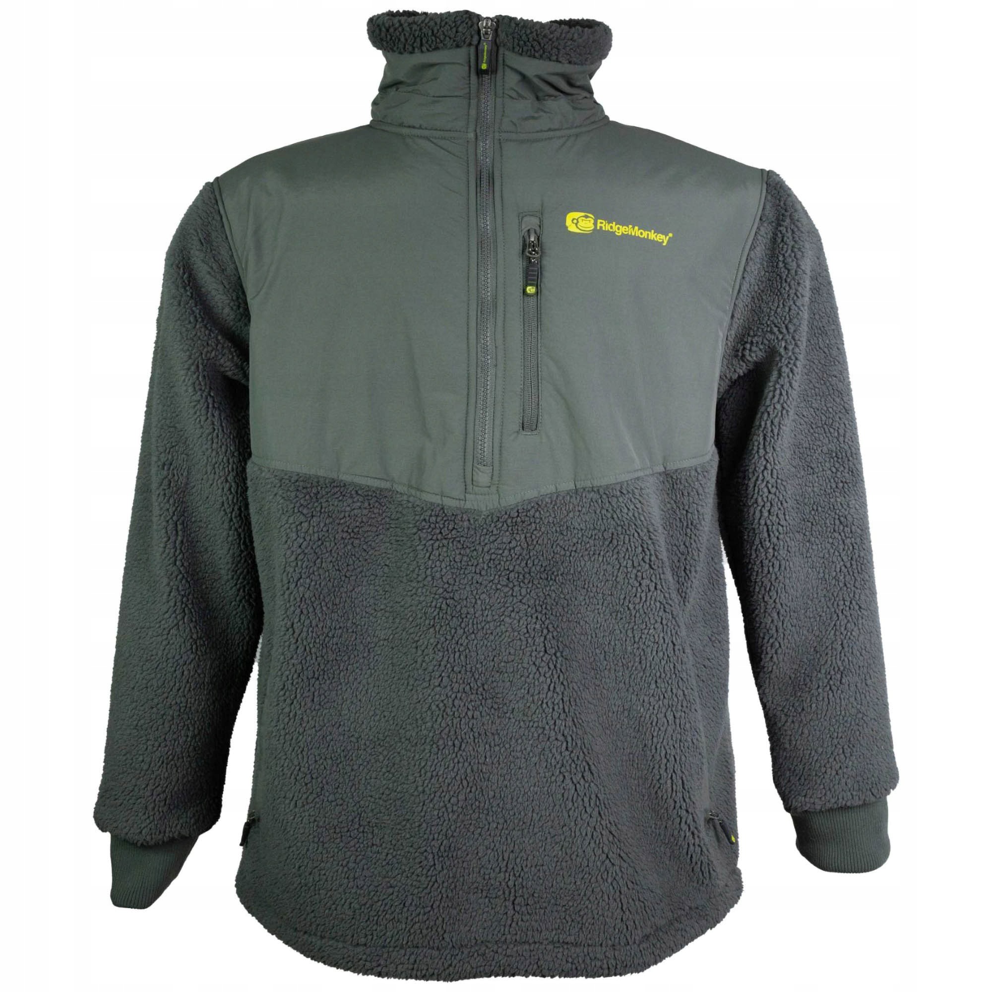 Mikina Ridge Monkey APEarel ThermaPro Sherpa Fleece Green M