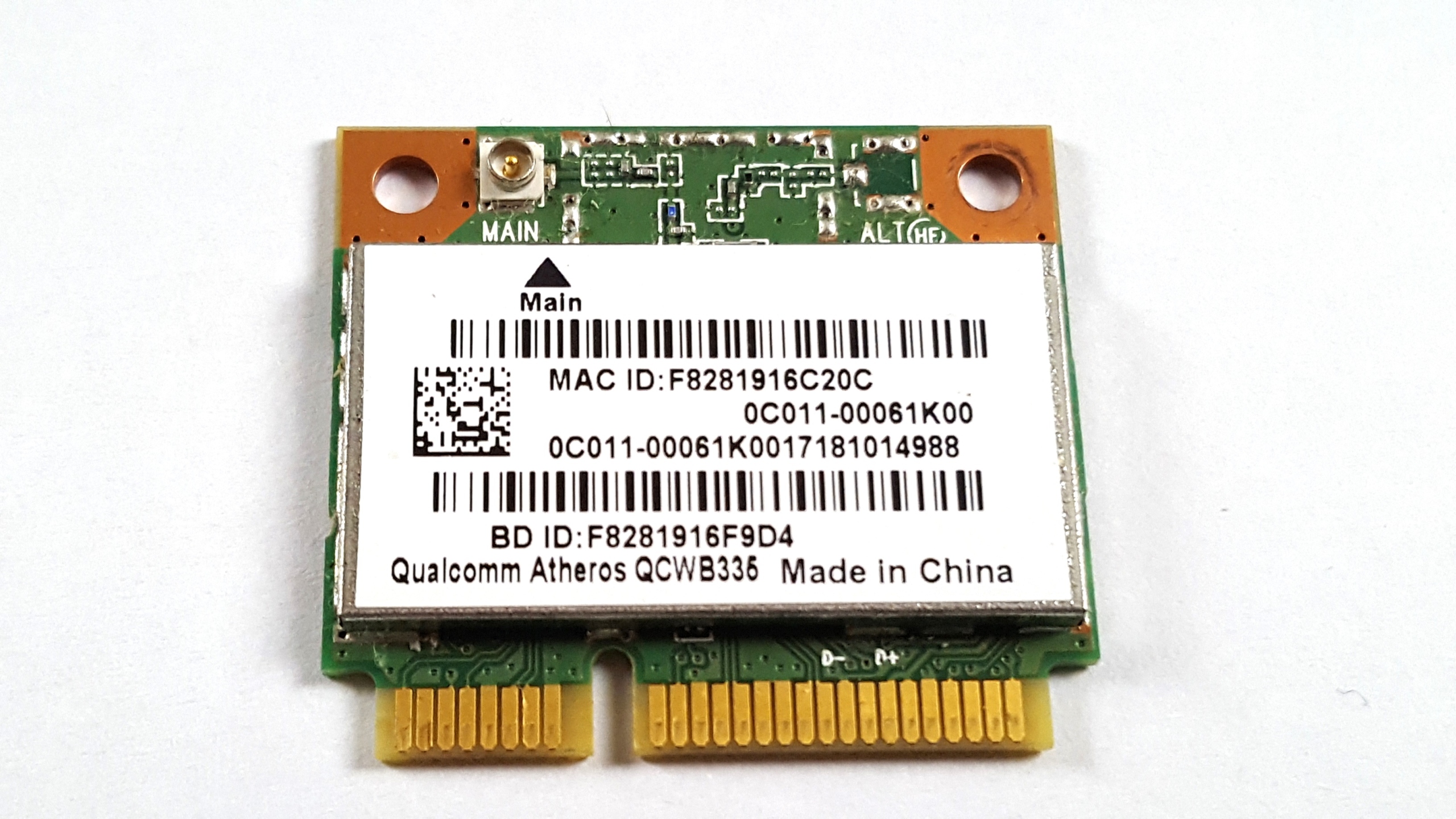 KARTA WIFI ATHEROS MODEL: QCWB335 - Sklep, Opinie, Cena w Allegro