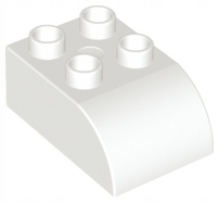

Lego Duplo 2302 Klocek 2x3 biały Nowy (10g)