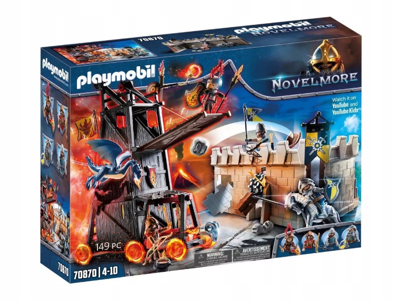 Novelmore Playmobil 70870 Wieża oblężnicza