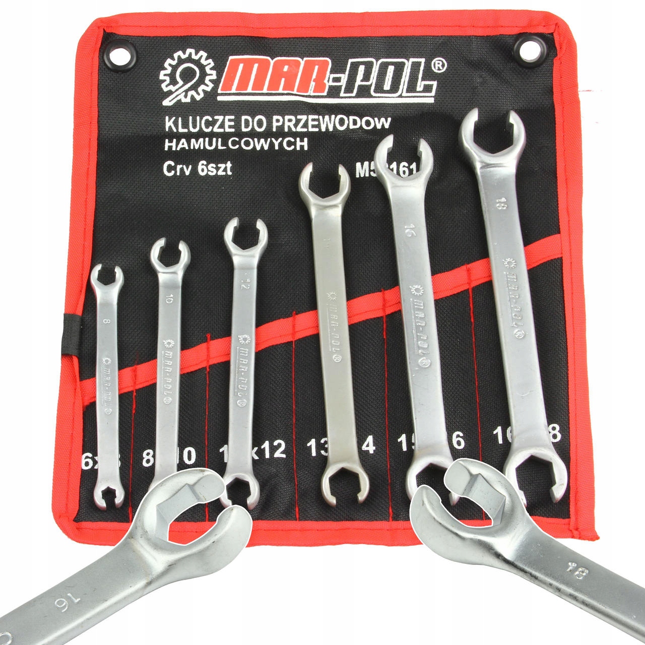 

Klucze Do Przewodów Hamulcowych Półotwarte 6-18mm