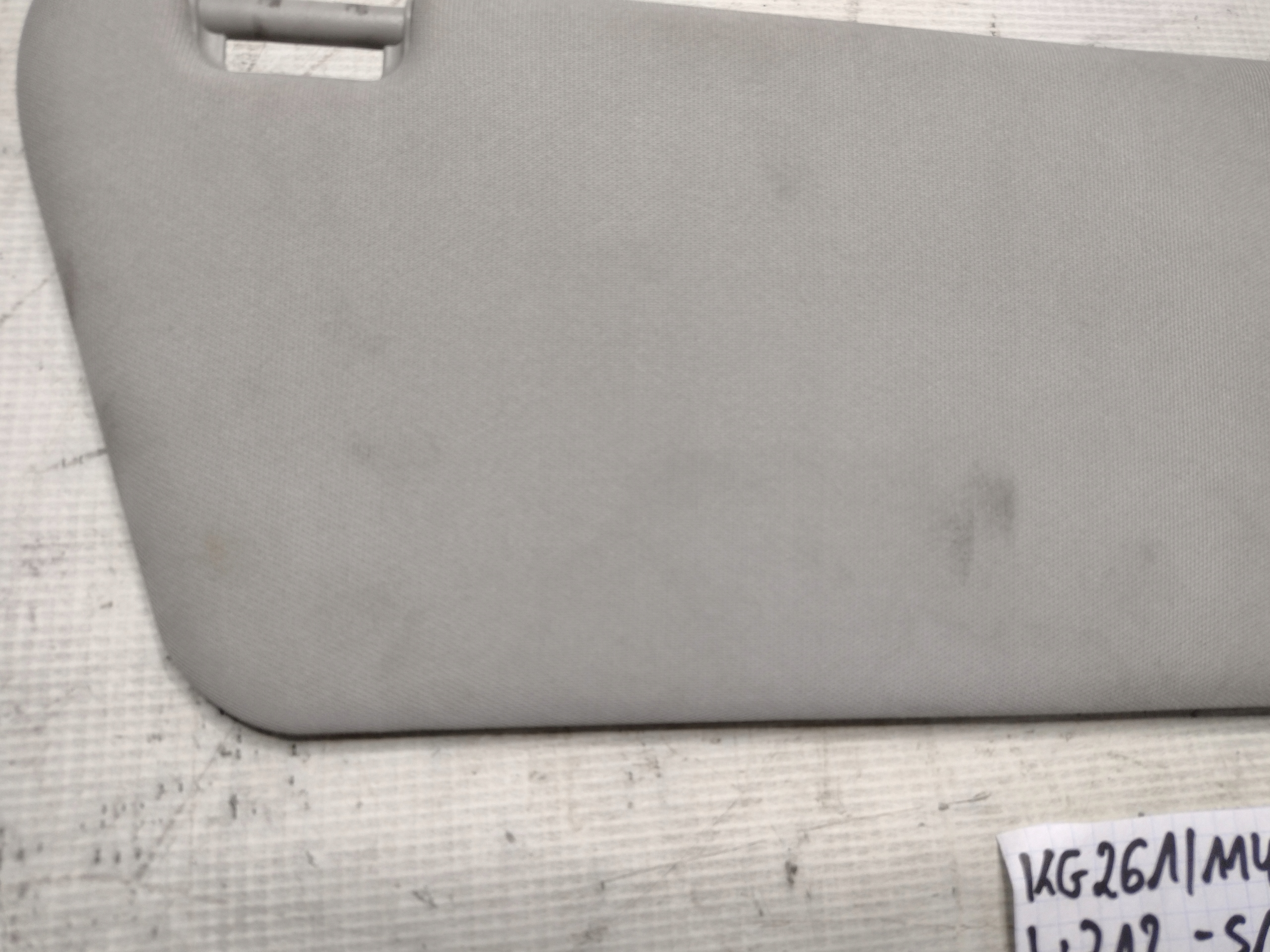 cover sun visor left Mercedes W212 A2128101510